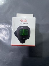 Fender FT-1 Pro Clip-On Tuner, For Electric, Acoustic & Bass Guitars & Ukuleles