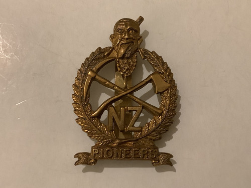 Ww1 new zealand army brass - ww1,