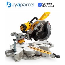 Dewalt DWS727 XPS Double Bevel Slide Mitre Saw 250mm 1675W 240V + Shadow Line