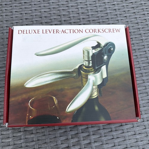 Deluxe lever action corkscrew - lever-action,