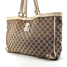 GUCCI GG Canvas White Abbey