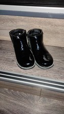 New Black Girls Boots Size 9