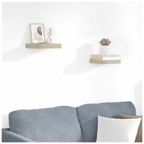 Wall shelf red engineered wood - wall,