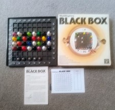 1977 Waddington's Black Box Board Game 100% Complete With Instructions