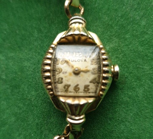 Vintage bulova 852011 - bulova, gold