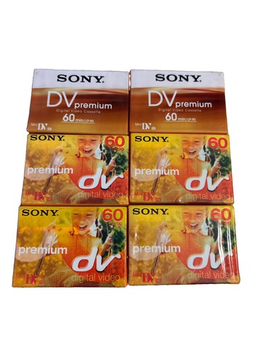 Sony premium mini dv - x6,