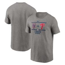 London Series MLB T-Shirt Nike Men's Mets vs Phillies Top - New