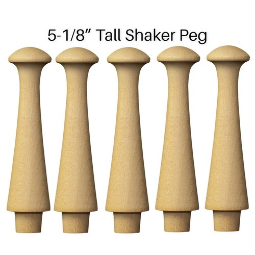 Shaker peg wall - 5-1/8",