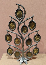 Silver Family Tree Photo Frame
