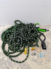 100FT Garden Hose – Upgraded 3-Layer Latex, No-Kink Expandable Water Hose with