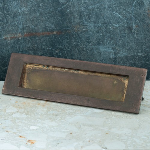 Medium size brass letter - size,