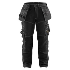 Blaklader 1790 Craftsman Trousers with Stretch (Black/Black) Size 34R