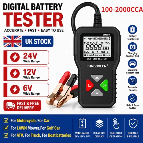 Bm550 car battery tester - bm550,
