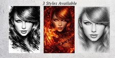 Taylor Swift Canvas Art, Wall