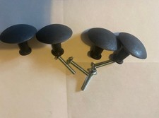 *GENUINE* 4 x IKEA HEMNES Drawer LARGE Knobs 117615 Handles & Screws 100413