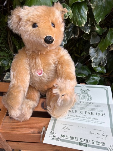 Vintage steiff teddy bear - teddy,