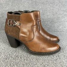 Rieker leather ankle - leather,