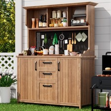 Wooden Kitchen Tall Storage
