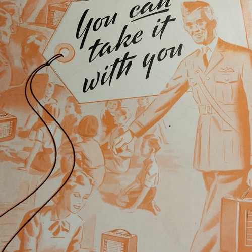 Ww2 ekco radio advert - ekco,