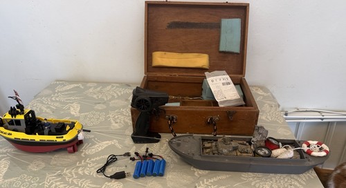Tug boat barge 1 72nd - barge, scale