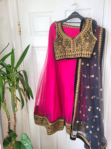 Women pink black - &,