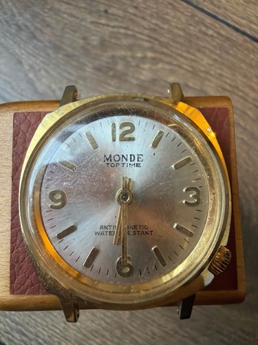 Vintage monde toptime manual - vintage,