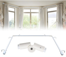 Bay Window Curtain Poles