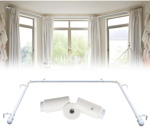 Bay window curtain - window,