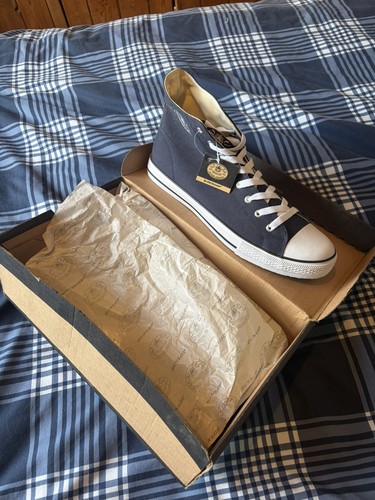 Dunlop canvas trainers high - canvas, trainers,