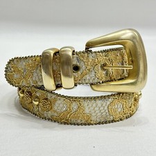 Vtg Dress Belt Women Small
