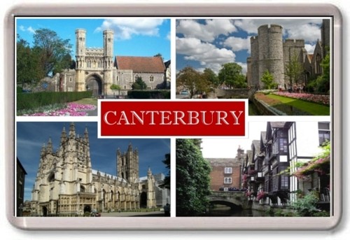 Fridge magnet canterbury - fridge,