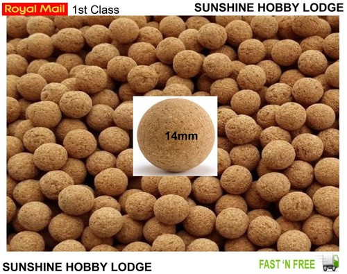 14mm carp fishing - cork, balls