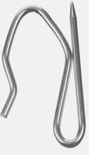 x32 metal curtain hooks - pinch pleat style