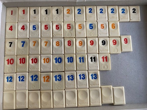 Rummikub tiles various - tiles,