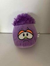 Club Penguin Animal Pals Emotions Emoji Plush Purple Puffle Toy Tested Working