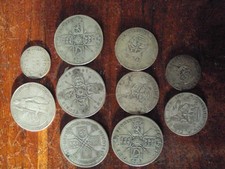 Pre 1947 English Silver Coins - 76.68gm