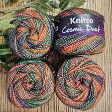 4 X 100g Knitco Cosmic Dust