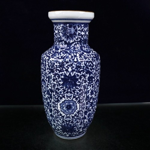 Chinese old blue - and, white