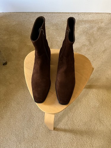 Whistles brown suede western