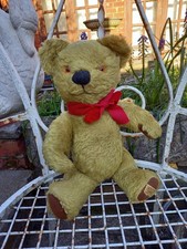 Merrythought mohair teddy bear - merrythought,