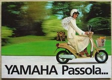 YAMAHA PASSOLA SA50 MOTORCYCLE Sales Brochure 1980 #LIT-3MC-0107498-80E