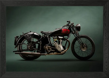 Excelsior Manxman 1934 Framed