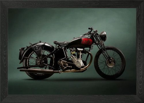 Excelsior manxman 1934 framed - excelsior,