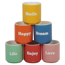 6 Pc Multi Colours Mini