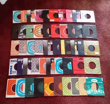 JOB LOT OF 50 x ORIGINAL  1960's & 70's  7” VINYL RECORD COMPANY SLEEVES  3