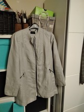 M And S Sz 16-18 Grey Linen