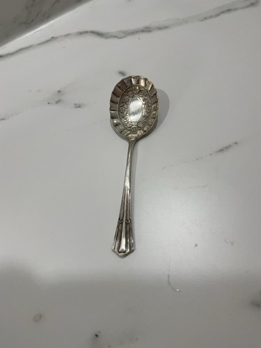 Vintage serving spoon - ,, marked