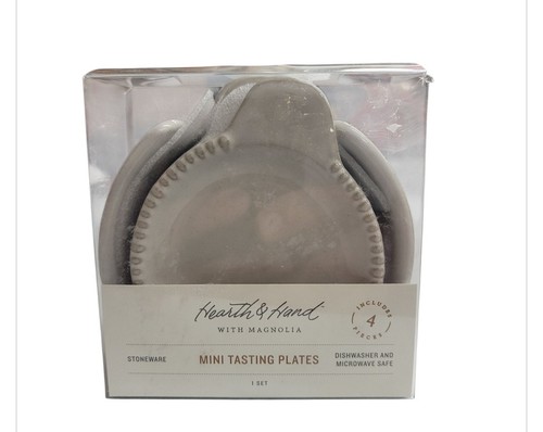 New tasting plate set white - plate,