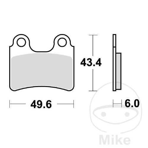 Trw mcb766rsi brake pads - mcb766rsi,
