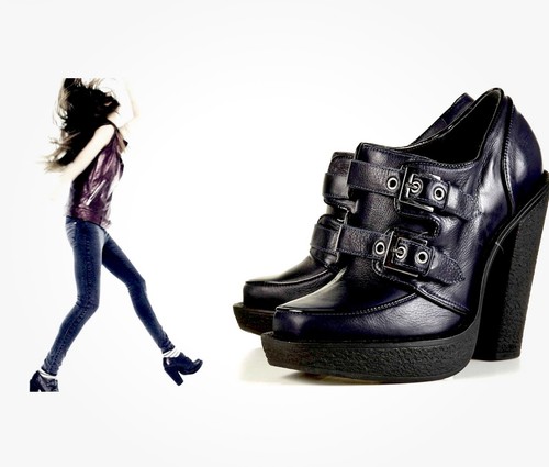 Topshop leather ankle boots - ankle,